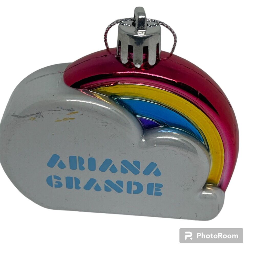 Ariana Grande Ari Christmas Tree Ornament CLOUD Rainbow